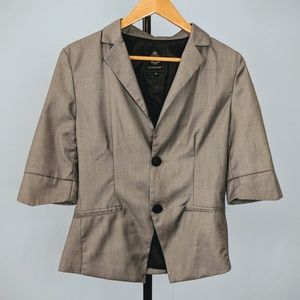 NWOT 3/4 Sleeve Gray Blazer